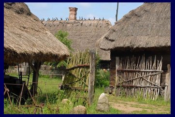 Open-air museum in Kuligów.