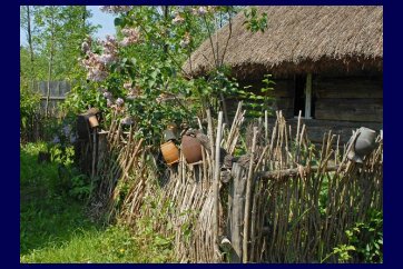 Open-air museum in Kuligów.