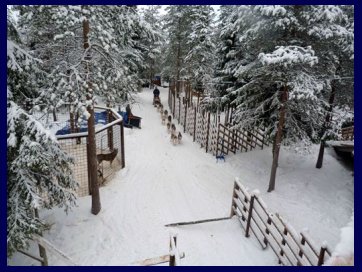 the Santa Claus village 