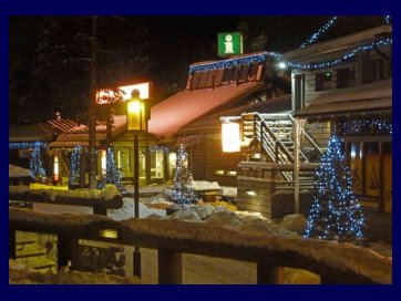 the Santa Claus village 