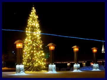 the Santa Claus village 