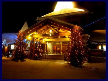 the Santa Claus village 