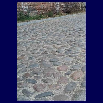 cobbled street